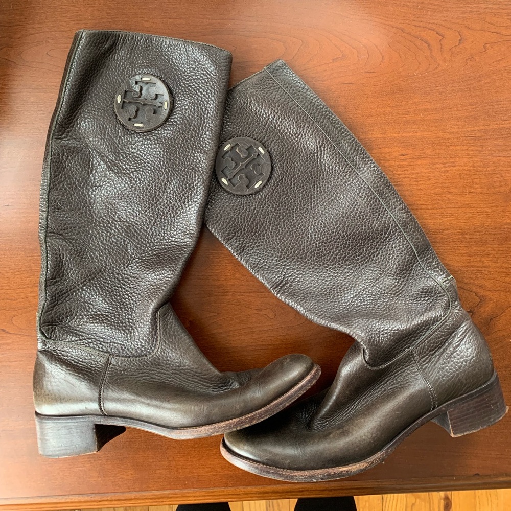 Tory Burch riding boot.